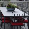 Piazza smidesstolar och smidesbord från Italien och Cadabra