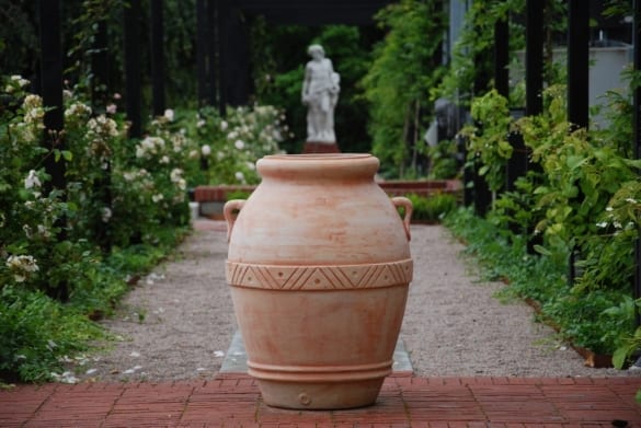 orcio toscano urna trädgårdsdesign