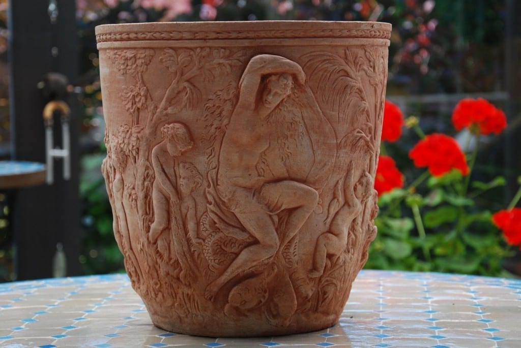 Terrakottakruka Impruneta Vaso Diana snygga terracottakrukor Cadabra