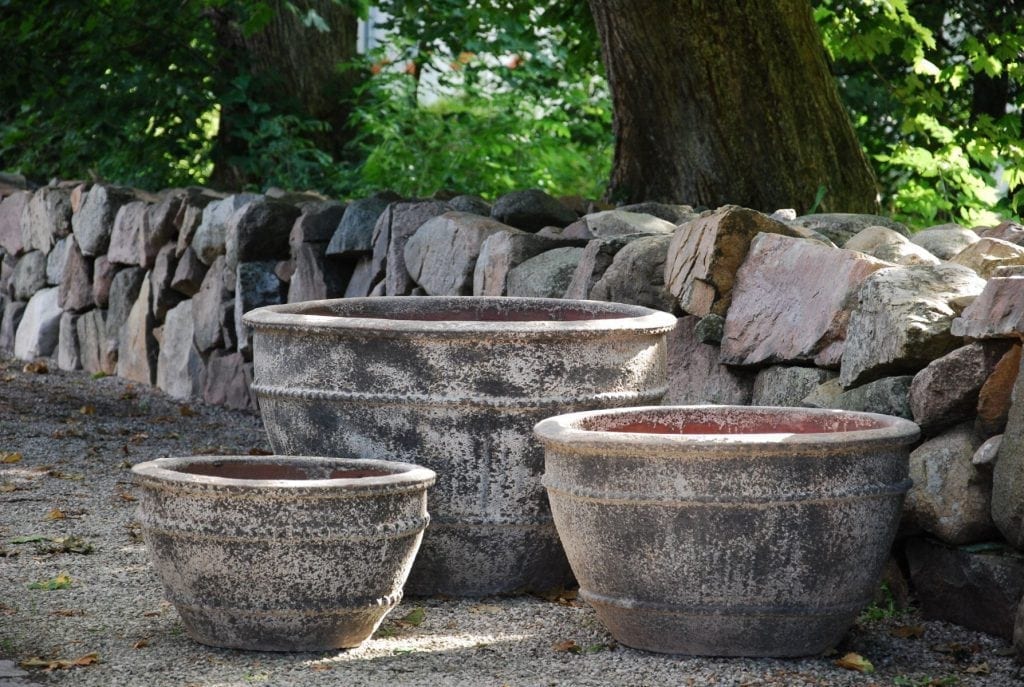 stora planteringskärl frosttåliga colosseo wide dolomite krukor utekrukor medelhavskrukor