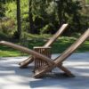 Solstol Bali teak för uteplatsen, trädgården och poolmöbler sida
