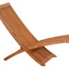 Solstol teak - Bali vilstol i minimalistisk design och mycket sittskön