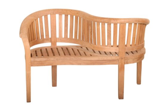 Teakmöbler Orchard soffor loveseat utemöbler för trädgården och uteplatsen