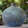 Vas stengods Tellus Turquoise interior design Cadabra